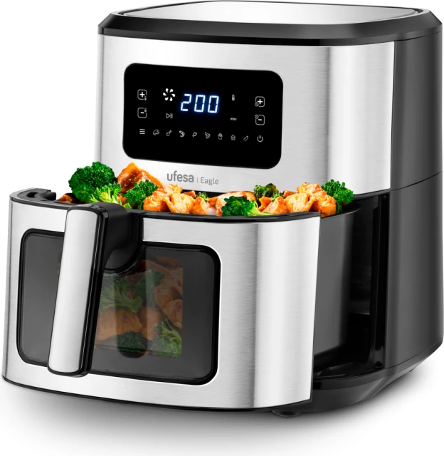 Fritezë me ajër digitale UFESA Eagle 6.5 L, inox