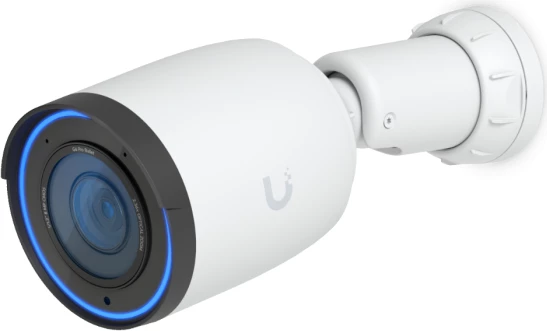 Kamerë survejimi IP Ubiquiti UniFi Protect UVC-G6-Pro-Bullet, 8MP 4K, lens varifokal me zoom optik, PoE+, IR deri 60m, e bardhë