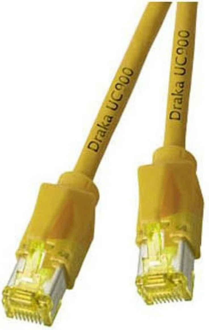 Kabllo rrjeti EFB Elektronik Draka UC900 TM31, Cat6A S/FTP, 0.25 m, LSZH, e verdhë