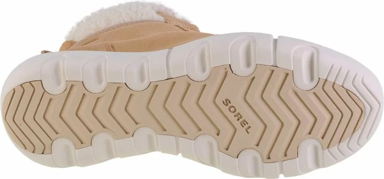 Këpucë për femra Sorel Explorer Next Carnival, ngjyrë krem