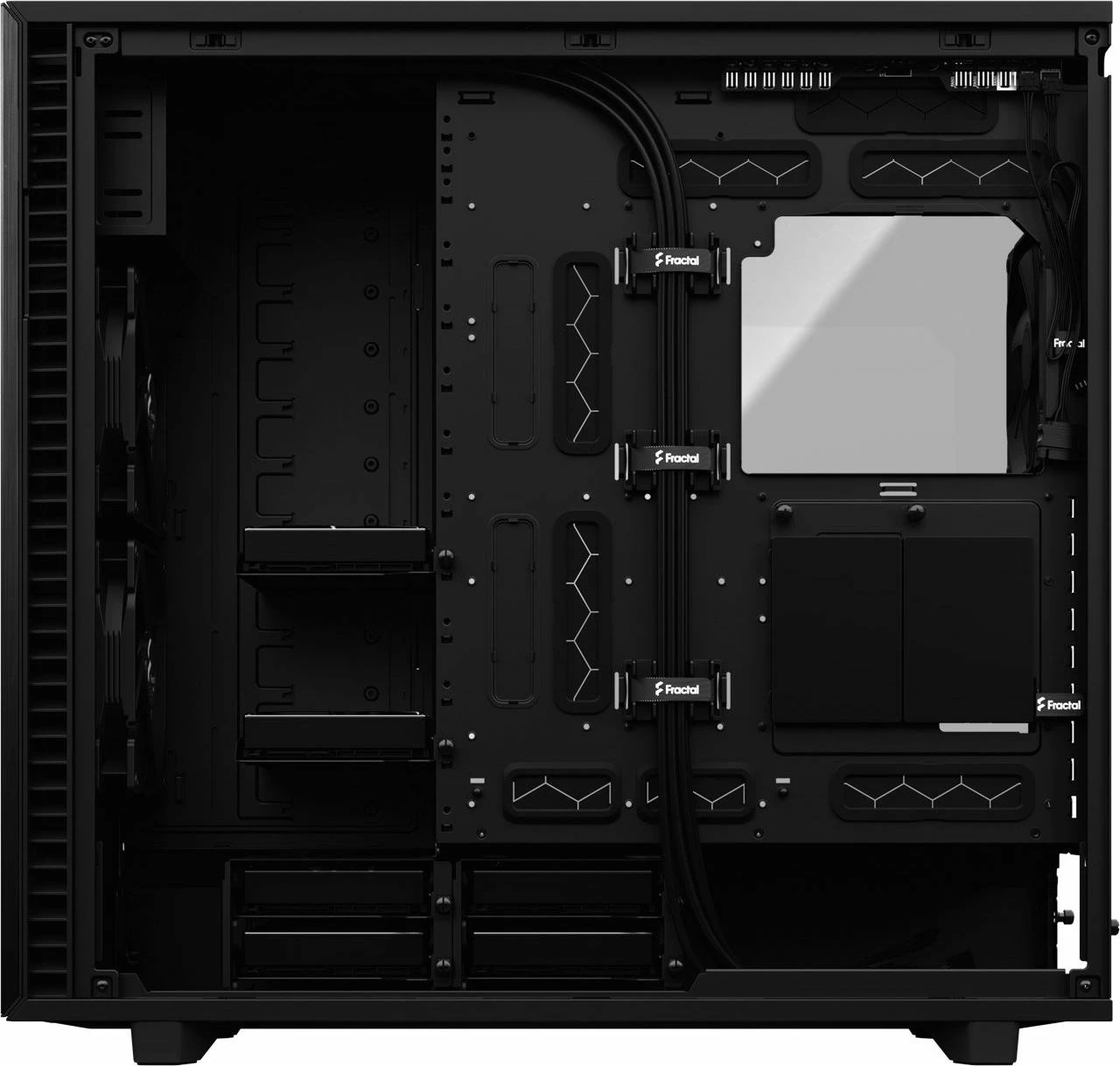Kasë Fractal Design Define 7 XL FD-C-DEF7X-03 Full Tower, xham i temperuar, ATX/eATX, e zezë