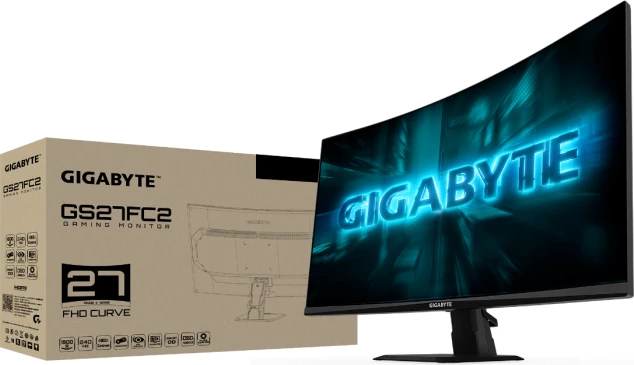 monitor gaming GIGABYTE GS27FC2 27\" FHD 240Hz 1ms i lakuar, zi
