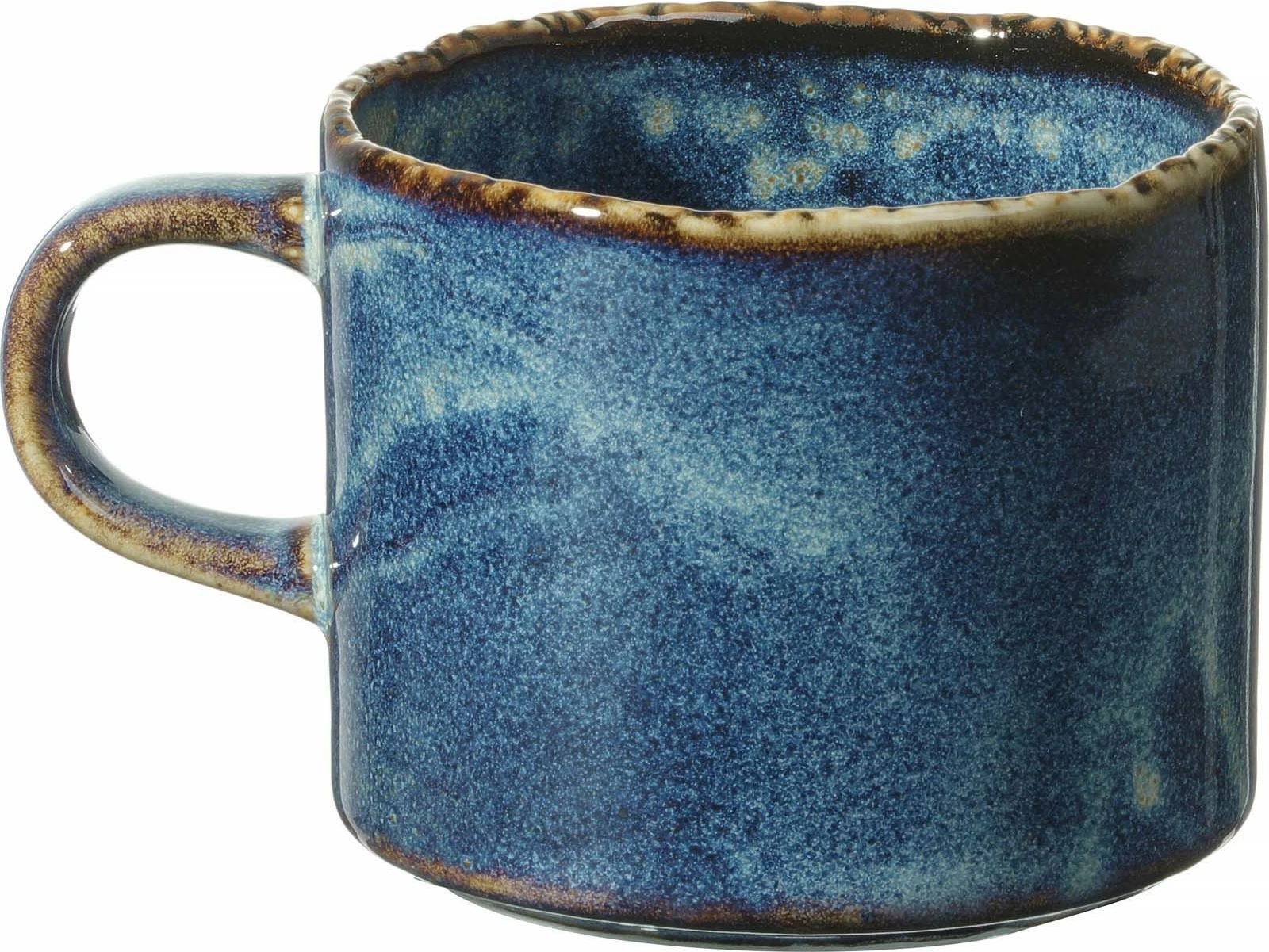 Filxhan kapuçino Fine Dine Eminence 200ml, blu, set 3 copë