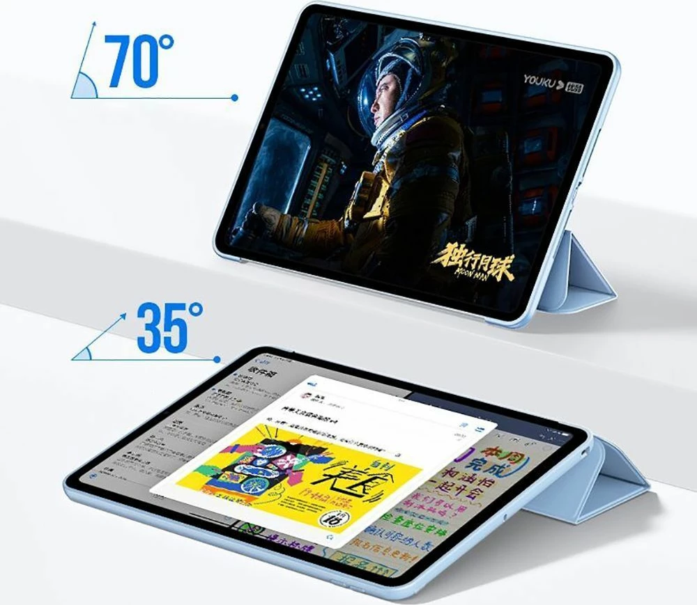 Mbështjellës Tech-Protect SmartCase për iPad 10.9" (2022), Blu