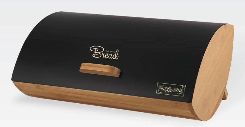 Kuti buke Maestro MR-1775-BLACK, metal dhe bambu, e zezë