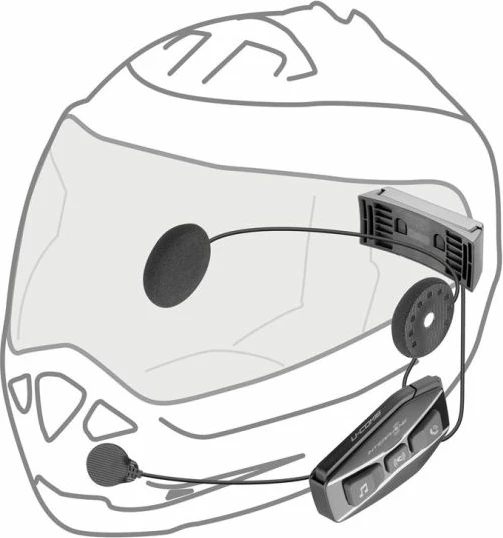 Intercom moto InterPhone, e zezë