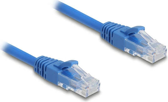 Kabllo rrjeti DeLOCK 90197, Cat6 RJ-45 1.2 m spirale, 1 Gbit/s, blu