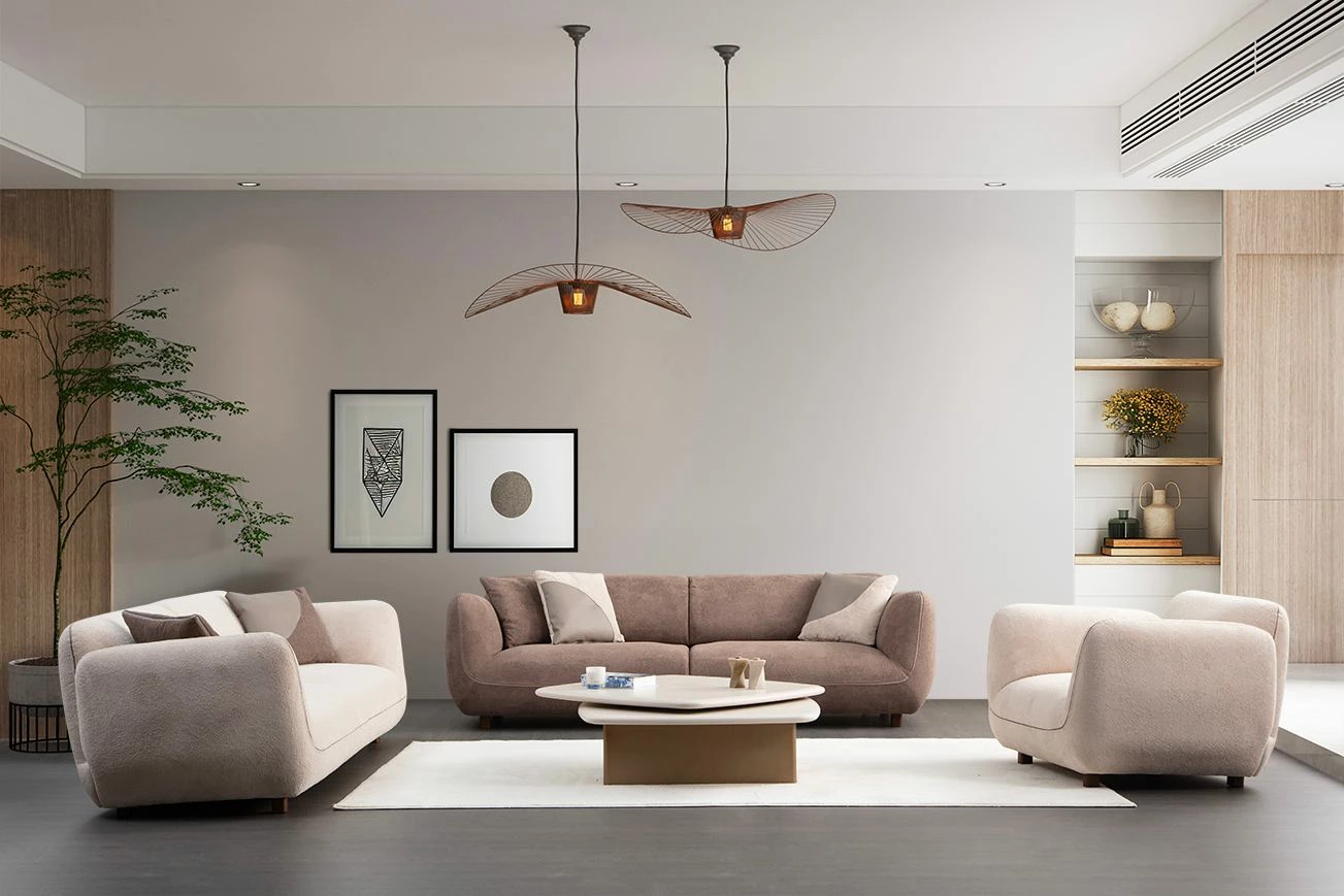 Divan katër vendesh, krem, Atelier del Sofa, Pavia