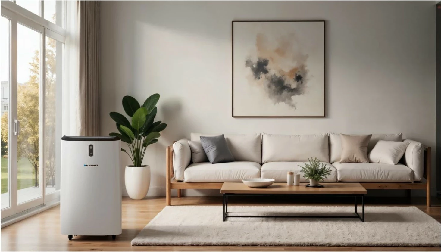 Kondicioner dyshemeje Blaupunkt ACP616, 55m², Wi-Fi, i bardhë