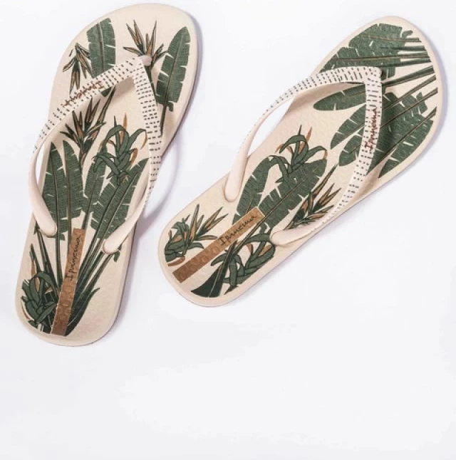 Flip-flopa për femra Ipanema, bezhë