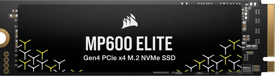 SSD Corsair MP600 ELITE, 1TB, M.2 NVMe PCIe 4.0, 2280, e zezë