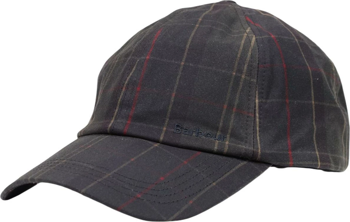 Kapelë bejsbolli Barbour Haydon Tartan 262MMHA0969 për meshkuj, kafe e errët