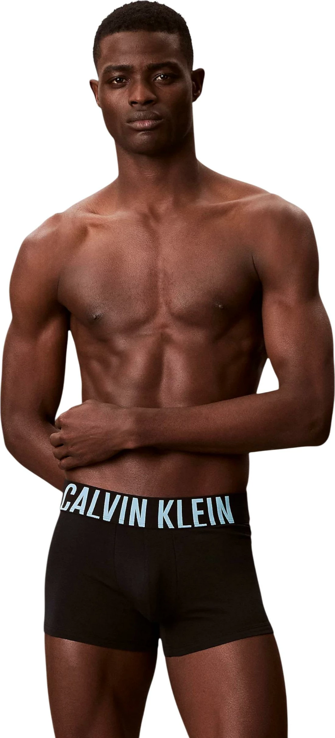 Të brendshme për meshkuj Calvin Klein Underwear TRUNK 3PK 000NB3608A, të zeza/gri [Madhësia: S]