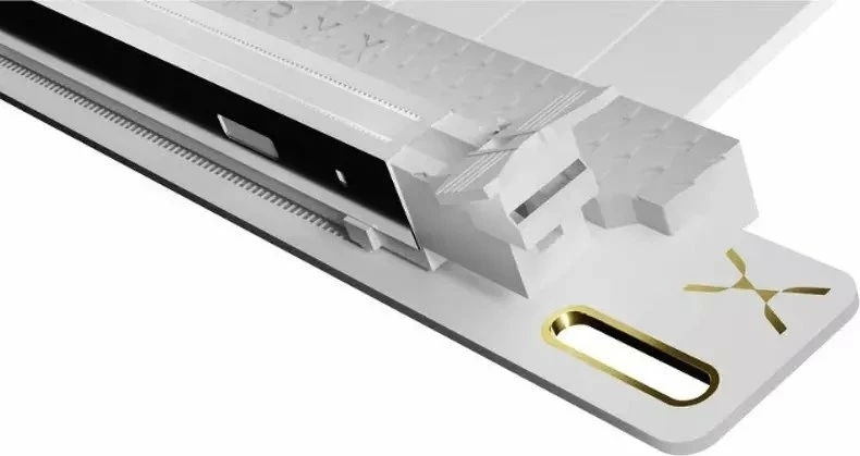 Kabllo riser TRYX STRING PCIe 5.0 x16 200mm e bardhë
