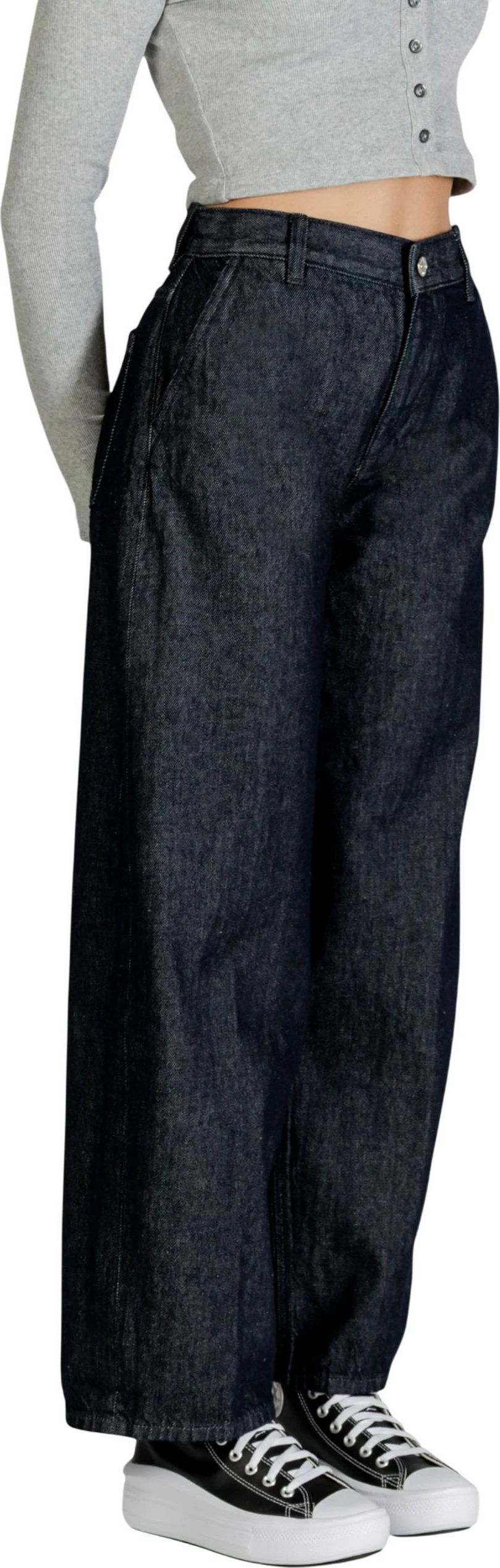 Pantallona xhinse për femra Calvin Klein Jeans LV047C796G, indigo [Madhësia: W28]