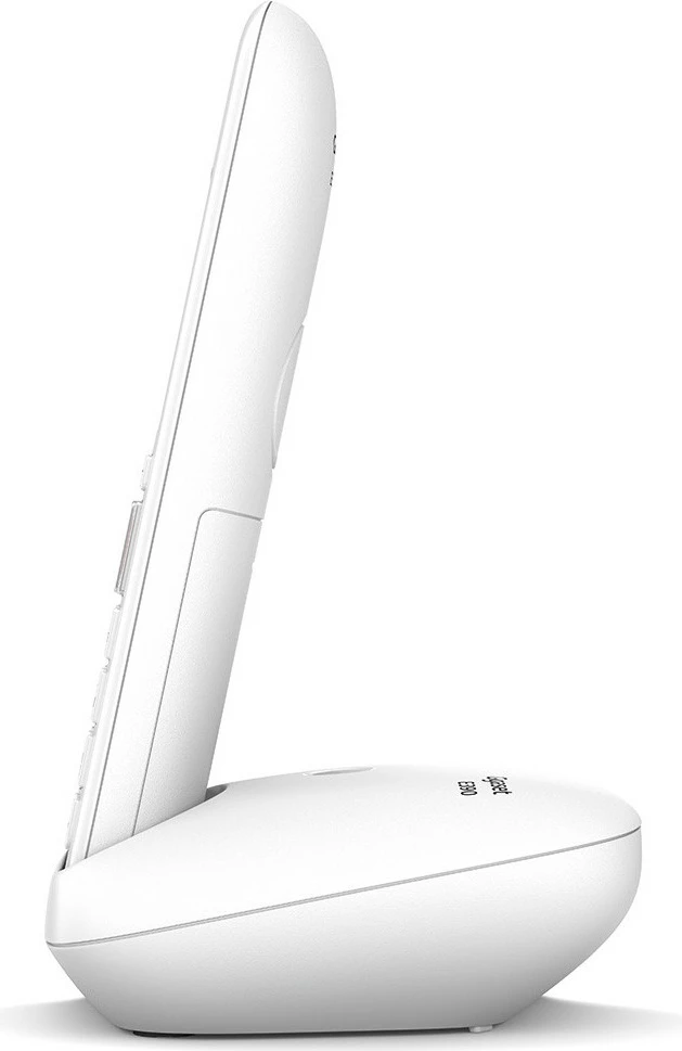 Telefon Gigaset E390, Analog/DECT, Pa tel, Speakerphone, 200 kontakte, Caller ID, Bardhë