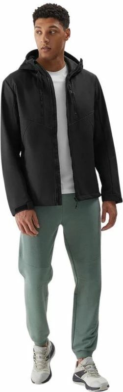 Jakne softshell për meshkuj 4f, të zeza [Madhësia: S]