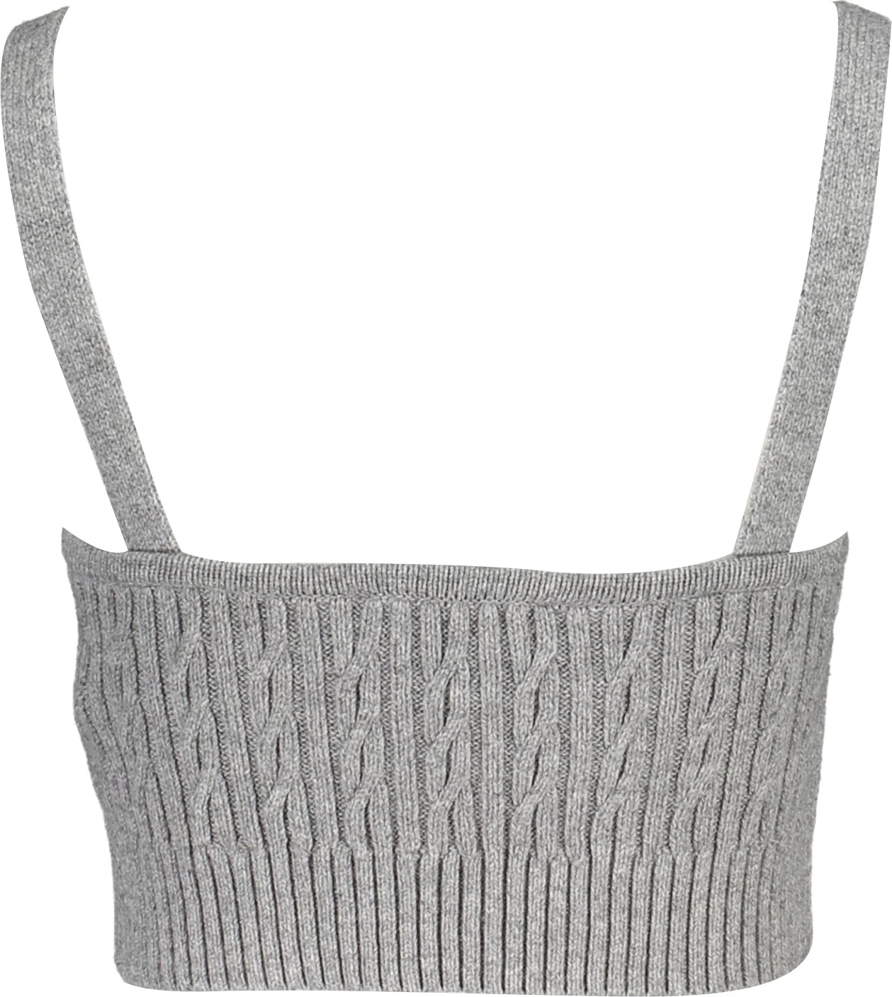 Top për femra TOMMY HILFIGER, gri [Madhësia: 2XS]
