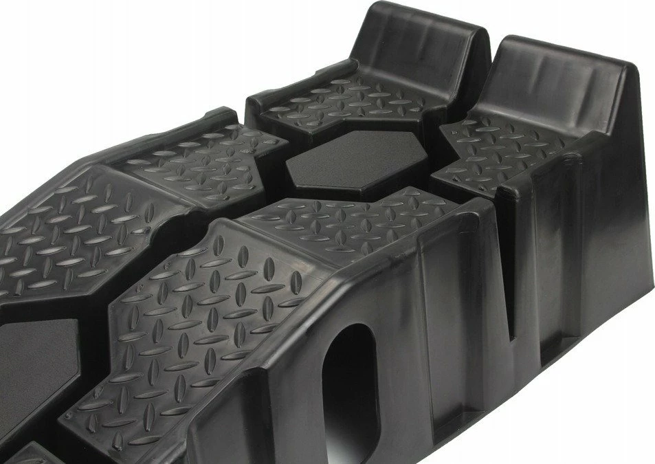 Rampa për veturë Geko 2 t 90x33 cm, zezë, set 2 copë