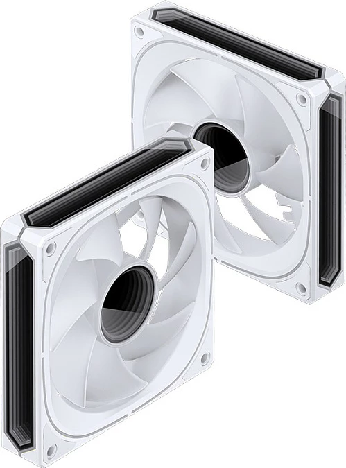 Ventilator kasë Jonsbo FR-505, 120mm, ARGB PWM, i bardhë