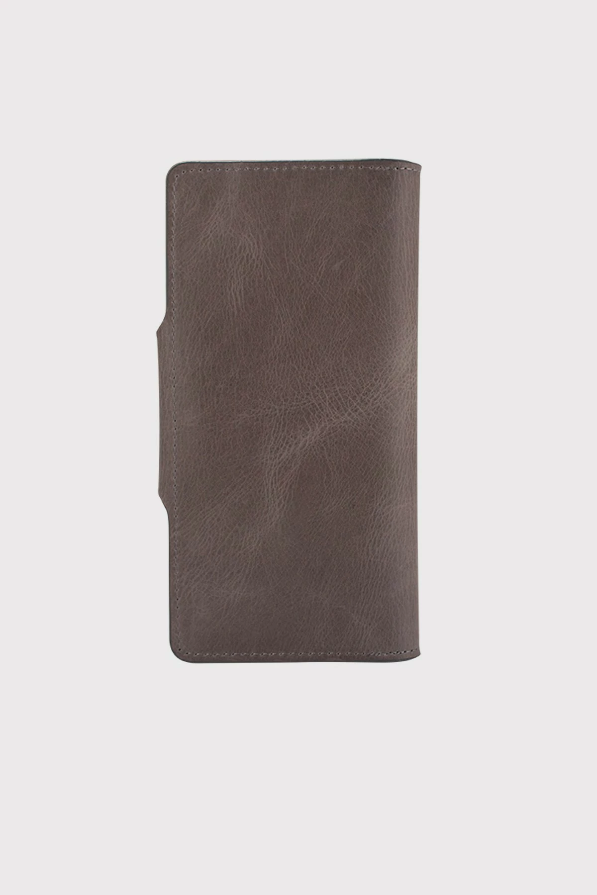 Portofol unisex, lëkurë natyrale, ngjyrë gri, Zoozie Bags, Axel