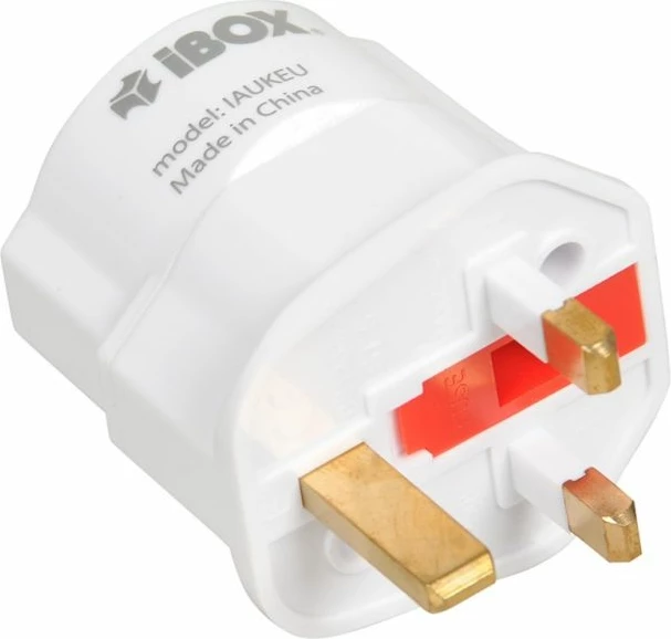 Adapter iBox IAUKEU prizë UK në EU, i bardhë