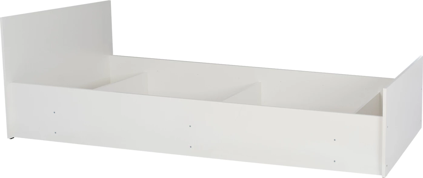 Krevat melamine për dyshek 90x200 cm, i bardhë, FH2433.03 8