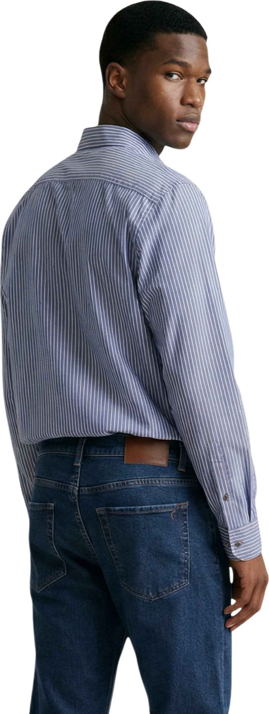 Këmishë për meshkuj Armani Exchange XM002113 AF22549, blu-bardhë [Madhësia: M]