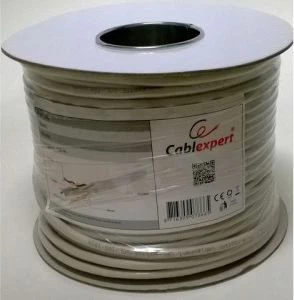 Kabllo rrjeti Gembird FPC-6004-SOL/100 Cat 6 F/UTP 100 m, gri