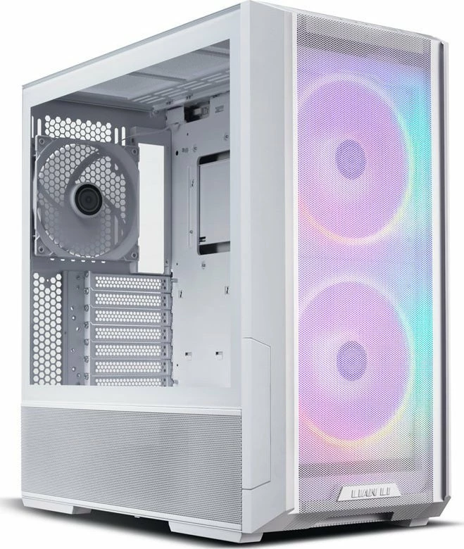 Kasë Lian Li LANCOOL 216 RGB (LANCOOL216R-W), Midi Tower ATX/eATX/uATX/Mini-ITX, e bardhë