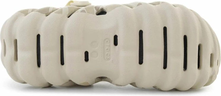 Atlete unisex Crocs Echo Duck Camo Clog 211981-2YJ, bone/black