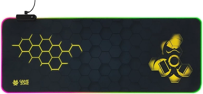 Mauspad Tracer GameZone Hexy1 RGB, i zi