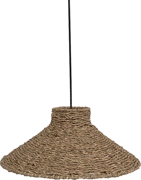 Llambë varëse Sifnos, kashtë deti natyrale, 40x40x16cm