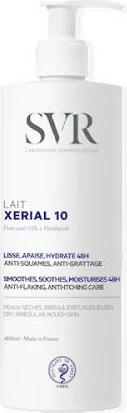 Qumësht hidratues për trup SVR Xérial 10, 400ml