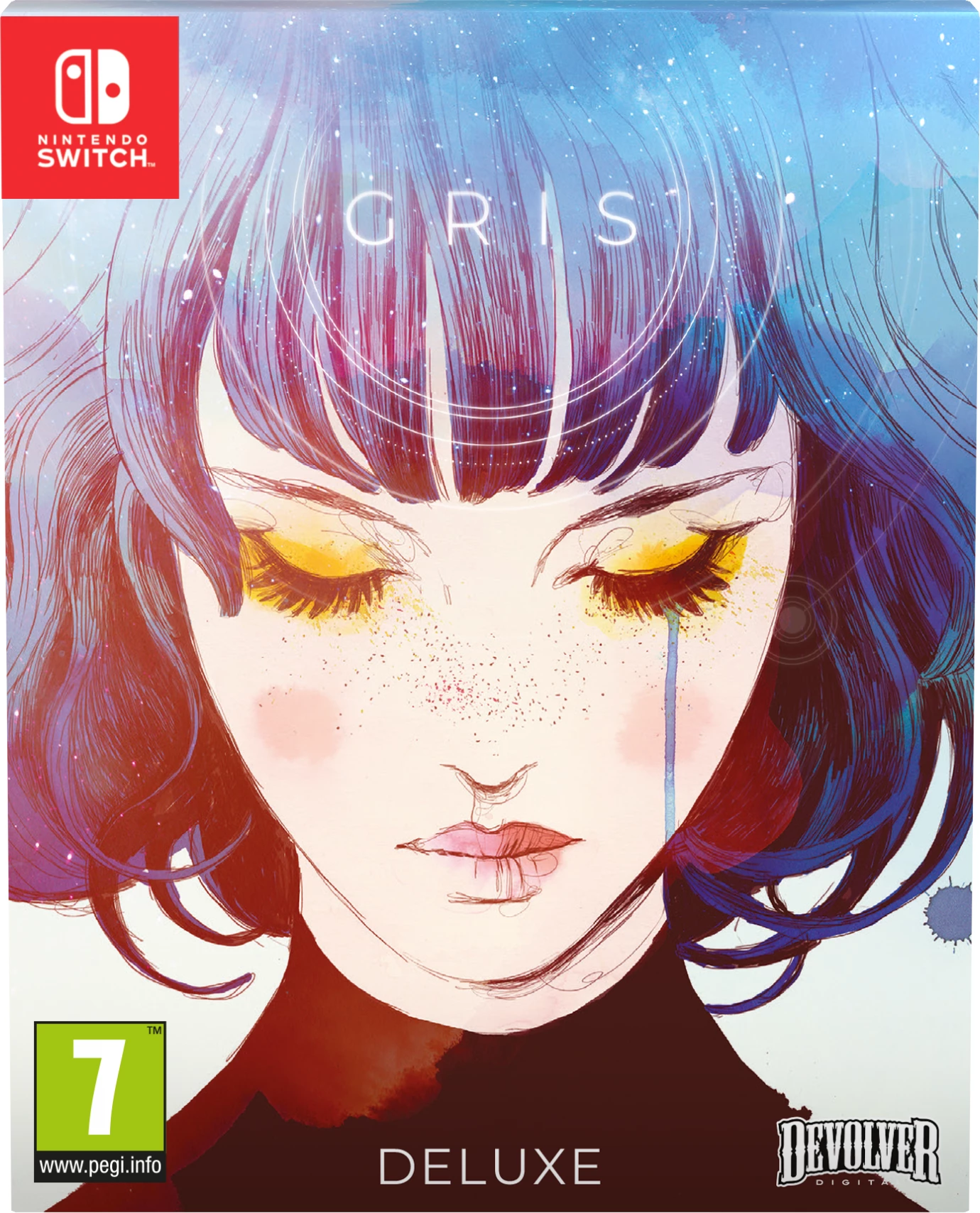 Lojë për Nintendo Switch Devolver Digital GRIS Devolver Deluxe Edition, PEGI 7, set me artbook + CD soundtrack + kuti koleksionisti