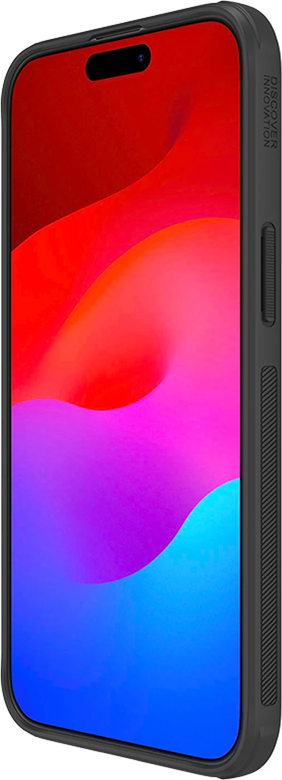 Mbështjellës Nillkin Super Frosted Shield Pro për iPhone 15 Pro Max, i zi