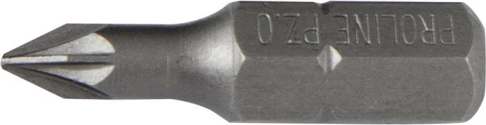 Bit impakt Pozidriv PROLINE 10630 PZ0 1/4" 25mm, set 25 copë