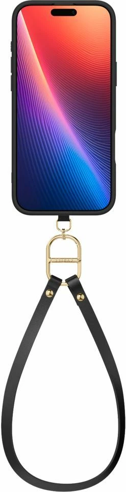 Mbështjellës Spigen Cyrill Classic Charm MagSafe për iPhone 16 Pro Max, i zi, me rrip