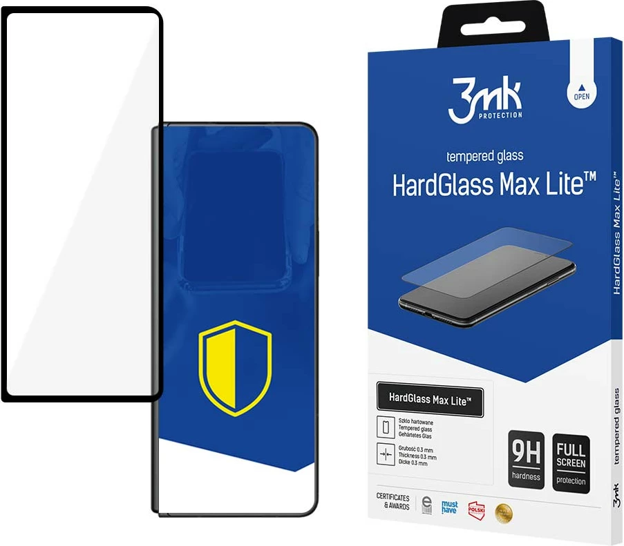 Xham mbrojtës Samsung Galaxy Z Fold 3 5G 3mk HardGlass Max Lite, Transparent