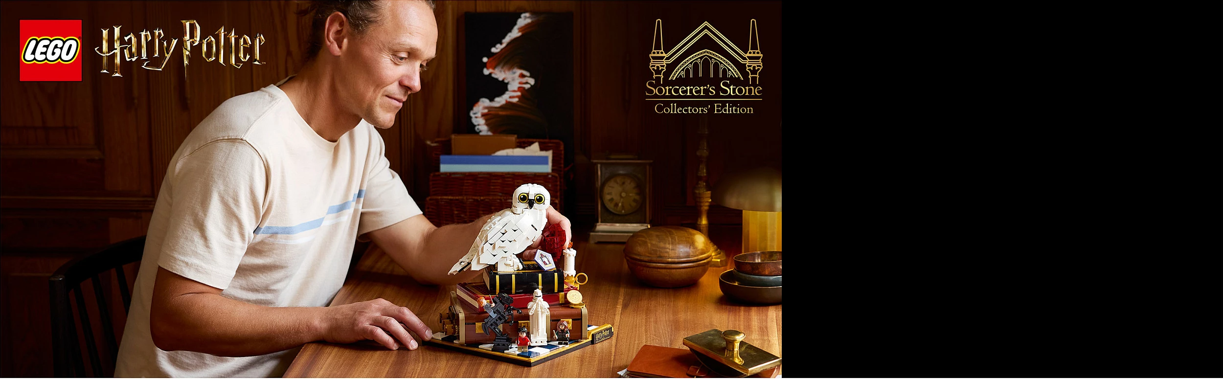 Set ndërtimi LEGO Harry Potter 76466 Philosopher's Stone Collectors' Edition, 1571 pjesë, 18+, multikolor