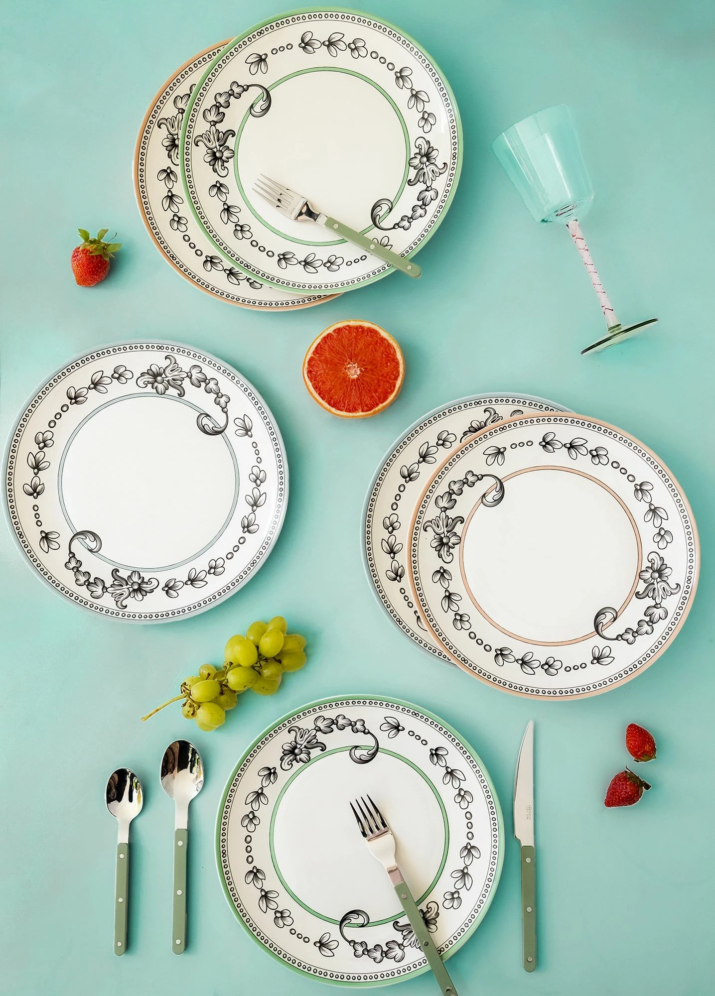 Set pjatash shërbimi (6 copë), Hermia, DNR0056
