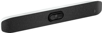 Video bar konferencash POLY Studio V12, 4K Ultra HD, mikrofon i integruar, RJ-45, zi/bardhë