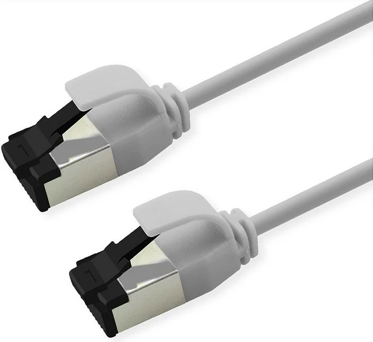 Kabllo rrjeti ROLINE 21.15.3465, Cat8.1, 5 m, 40Gbps, S/FTP, RJ-45, e bardhë