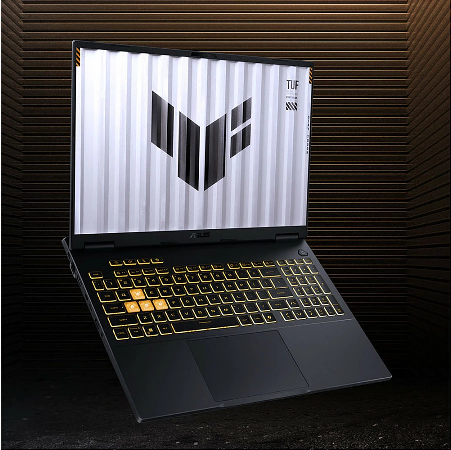 Laptop ASUS TUF Gaming F16 FX608JMI-TU290W, i7-14650HX, 16GB RAM, 1TB SSD, RTX 5060 8GB, Windows 11 Home, Jaeger Gray