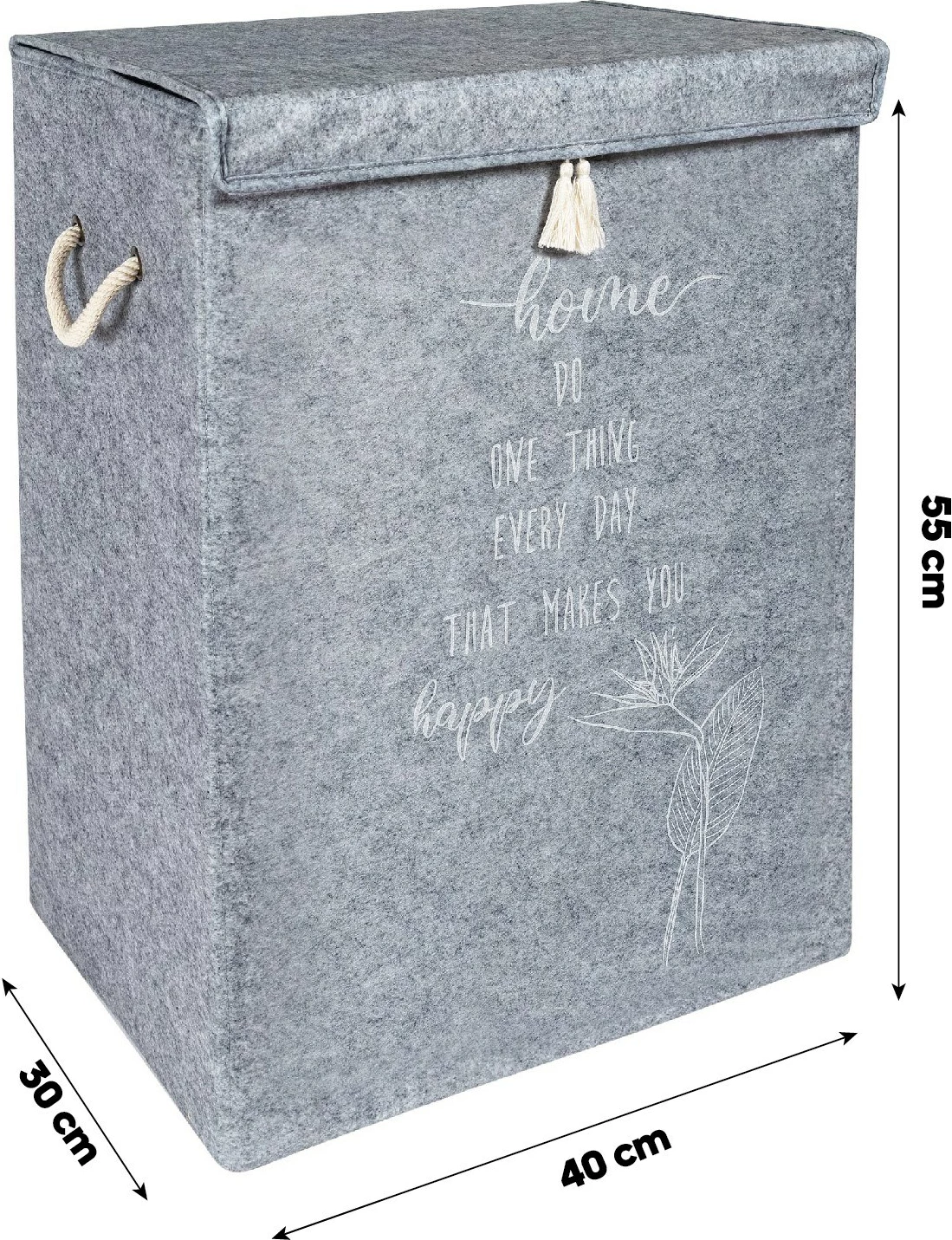 Shportë prej ndjese, ngjyrë gri, Aberto Design, ALS-03488