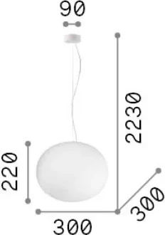 Llampa varëse  Cotton sp1 d30