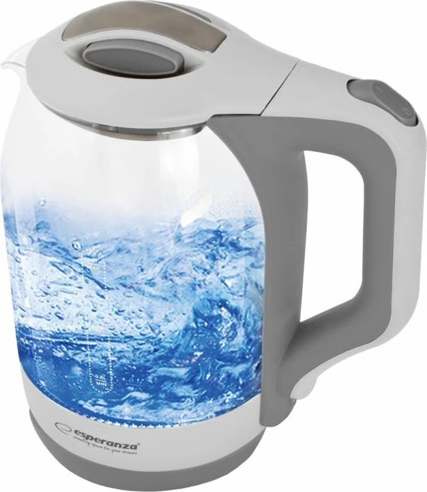 Çajnik elektrik Esperanza YUKON EKK025W, i bardhë