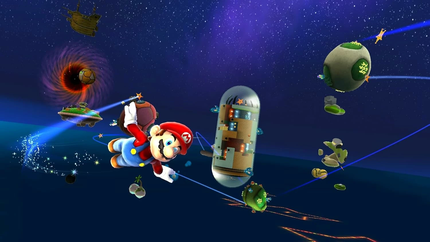Lojë Nintendo Super Mario Galaxy + Super Mario Galaxy 2, për Nintendo Switch, paketë 2 lojëra