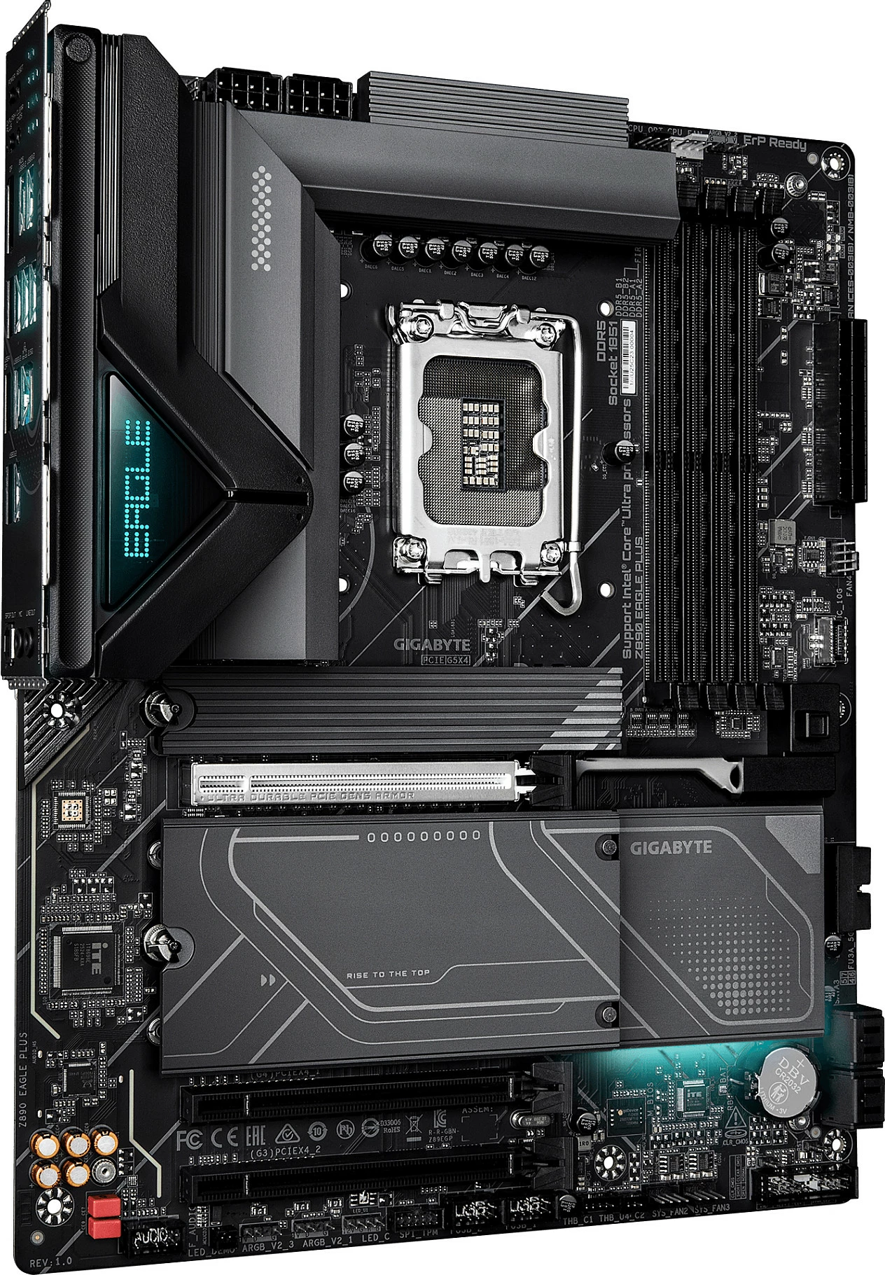 Pllakë amë Gigabyte Z890 EAGLE PLUS, LGA1851, DisplayPort, e zezë