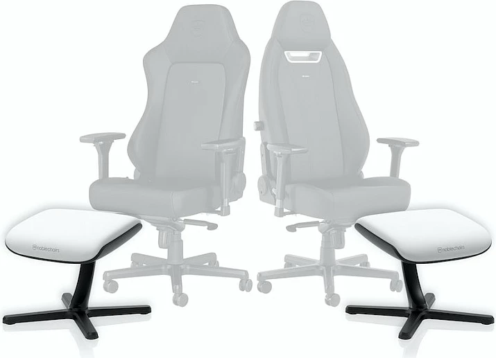 Mbështetëse këmbësh noblechairs Footrest 2, White Edition, e bardhë